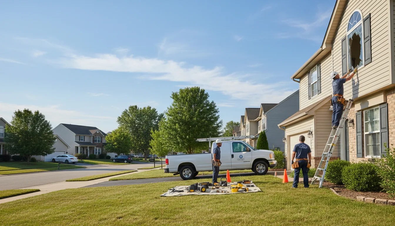 Expert window installer providing residential service in Moffit, ND